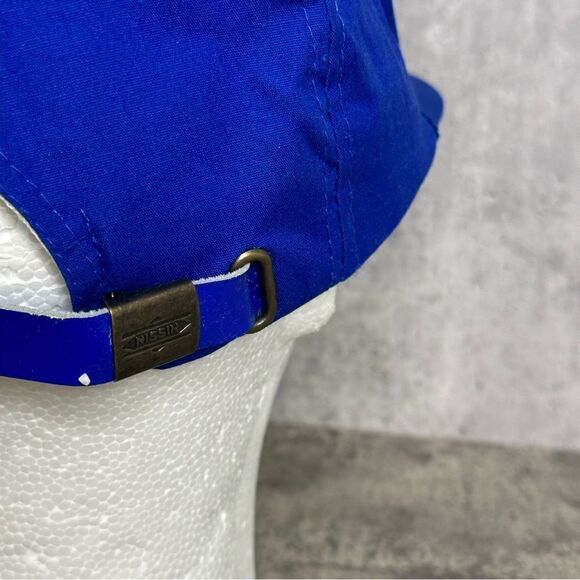 VTG Lafayette Wire Production Inc Blue Adjustable Strapback Hat OS - Picture 6 of 12